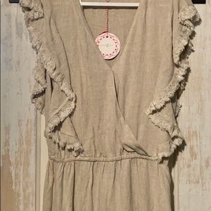 NWT Umgee linen romper